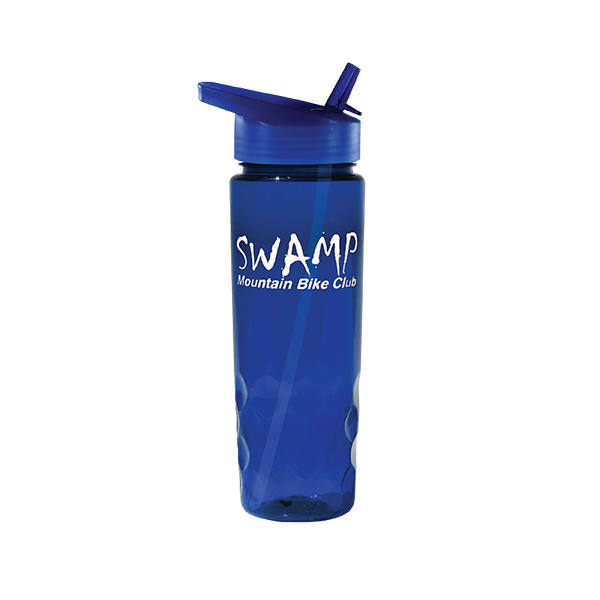 24 oz. Poly-Saver PET Bottle with Straw Cap 6