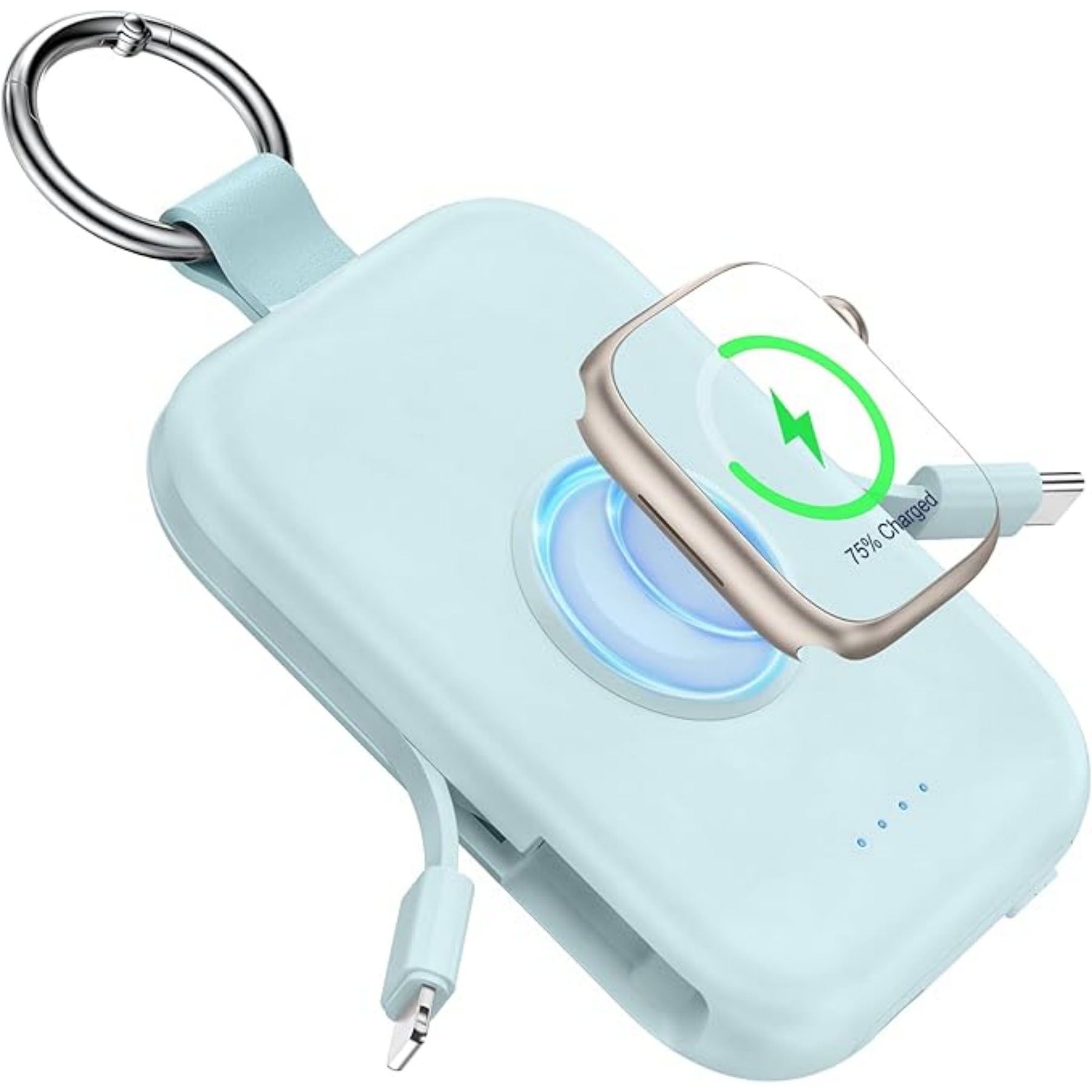 5000mAh Built in Cable Power Bank 2