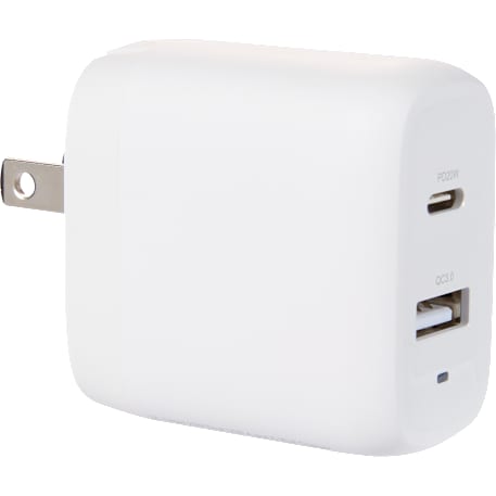 UL Listed 20W Dual USB A and C Wall Charger 26