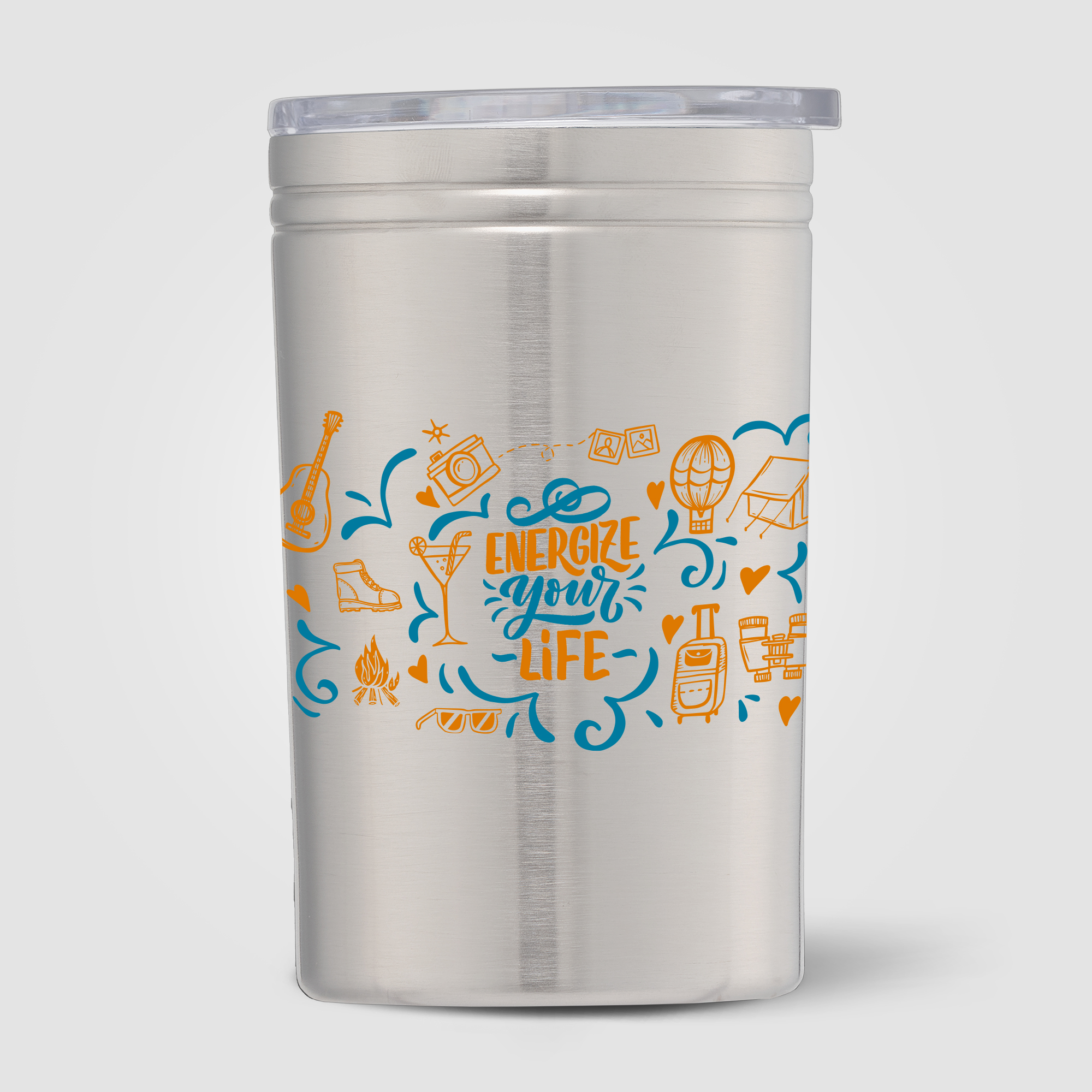 Chill - 11 oz. 2-in-1 Tumbler & Can Insulator 20
