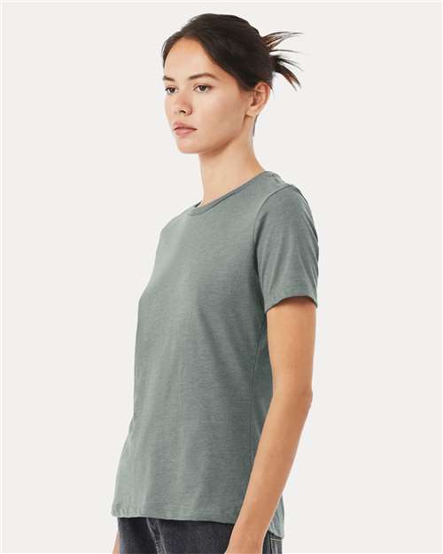 Women's Relaxed Fit Heather CVC Tee - 6400CVC 173