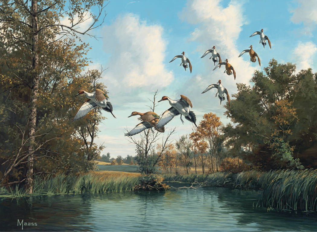HotLine® Products Maass Wildfowl® Executive Calendar 8