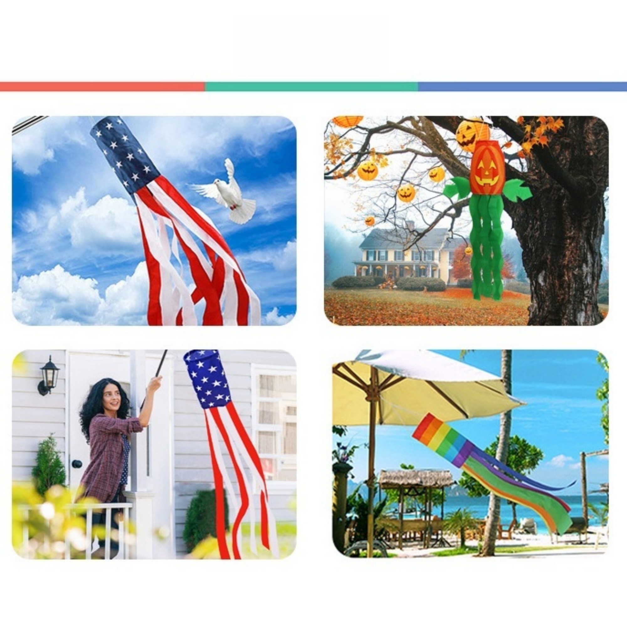 Windproof Handheld Flag 3