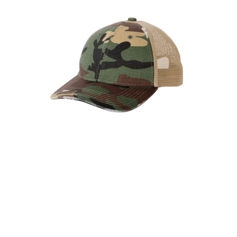 Port Authority Distressed Mesh Back Cap 3