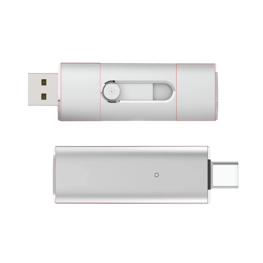 Metal Dual USB and Type-C OTG Drive - Expand Storage on Computer, Mobile Devices, Android and iPhone 19