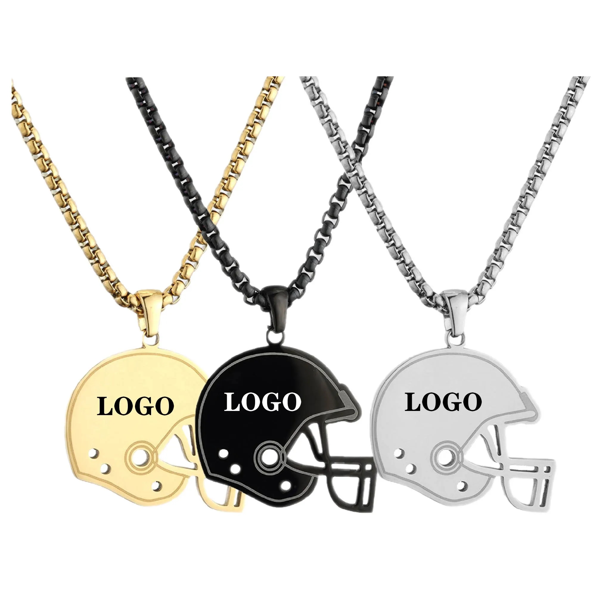 Football Helmet Necklace 2