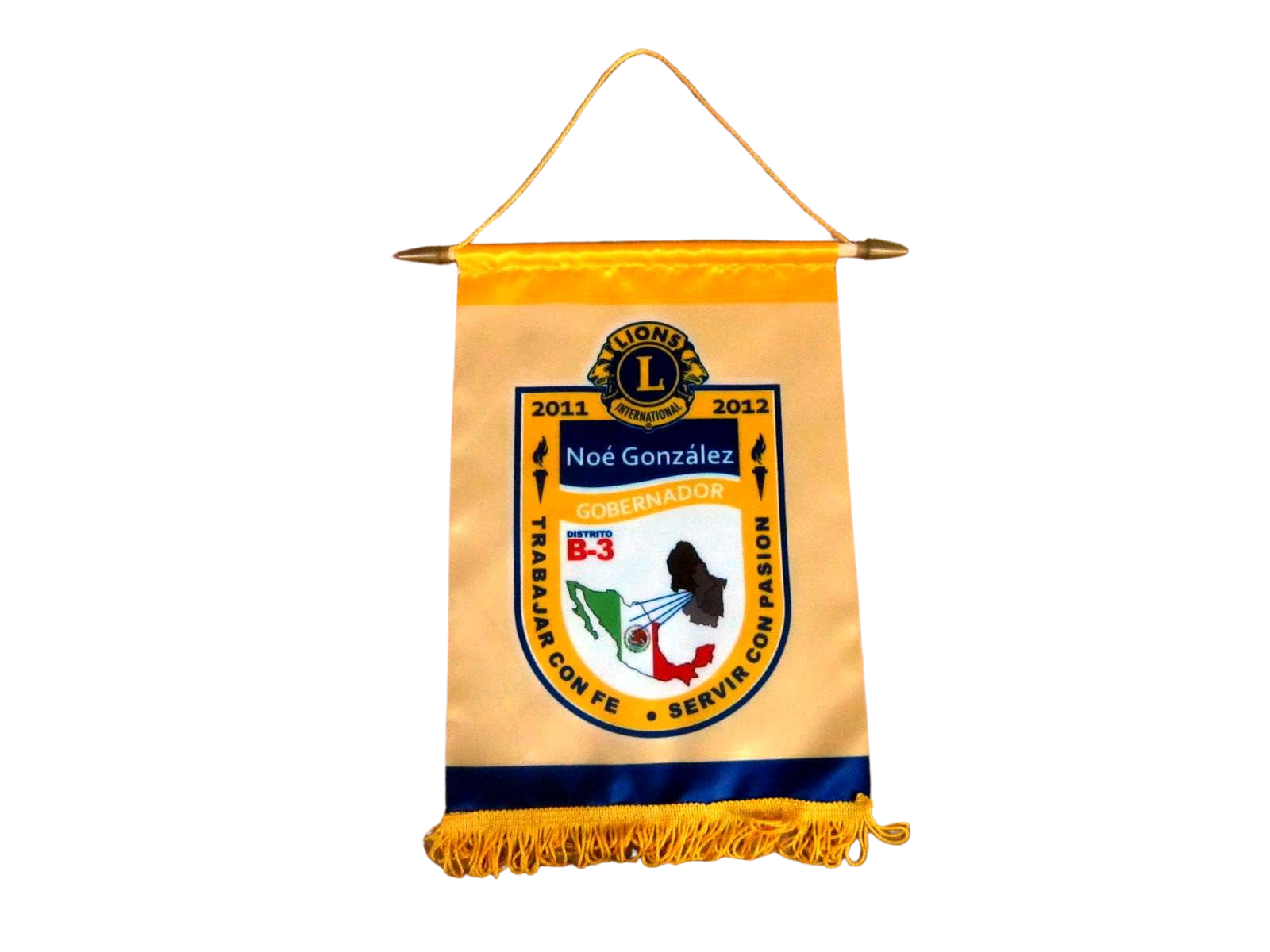 Podium Banner - Satin Poly Wall and Club 1