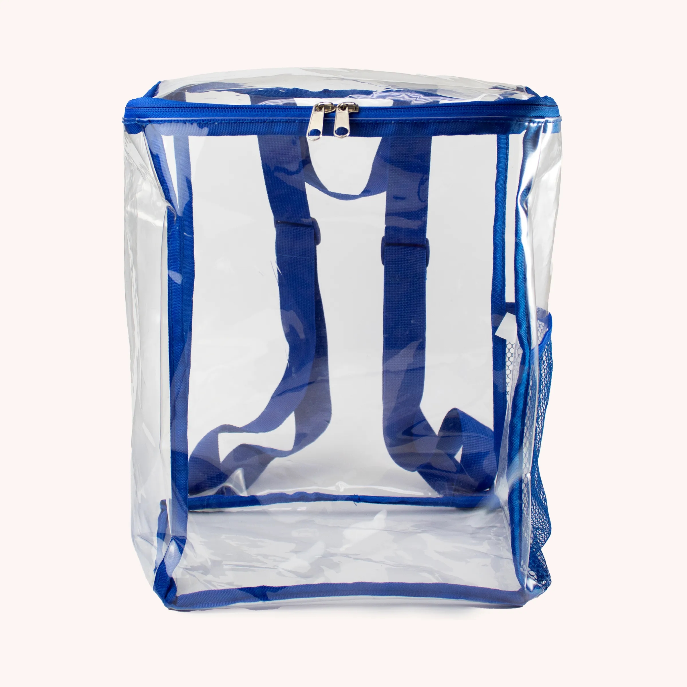 Clear Zipped Backpack 8