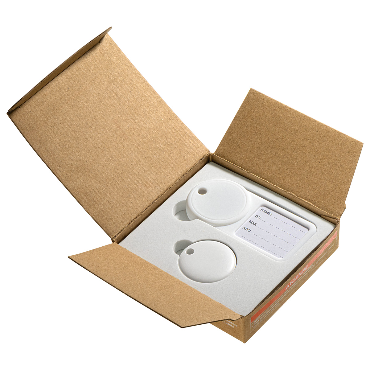 Navi Air Tracker & Luggage Tag Combo Compatible with iOS Find My App 6