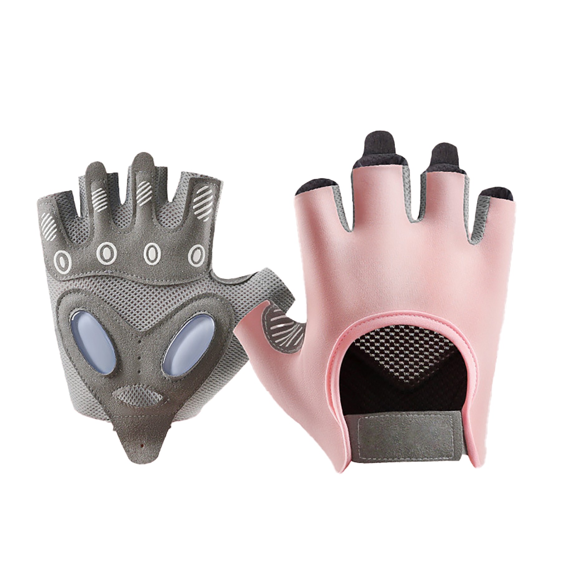 Half Finger Fitness Gloves with Anti Slip Gel Pad 3