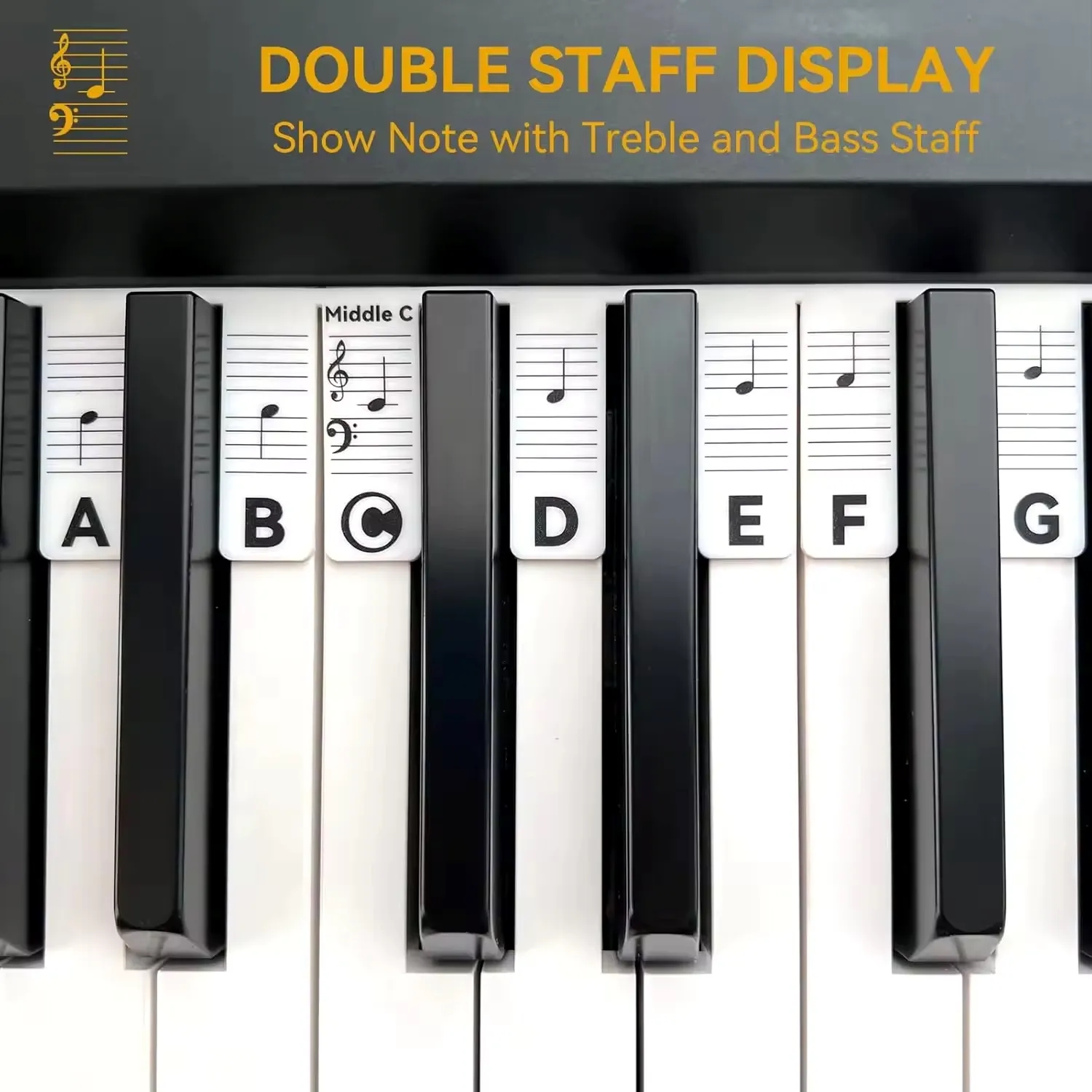 88 Keys Piano Keyboard Stickers 7
