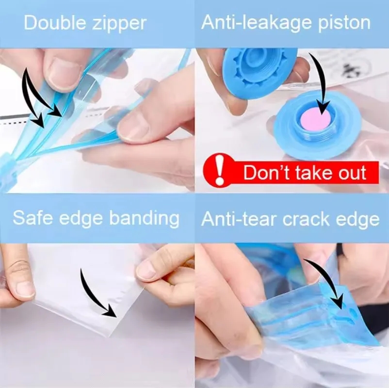 Transparent Suction Compression Bag 2