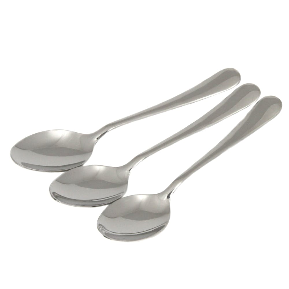 Stainless Steel Tablespoons - 3 Pack 7.35" 2