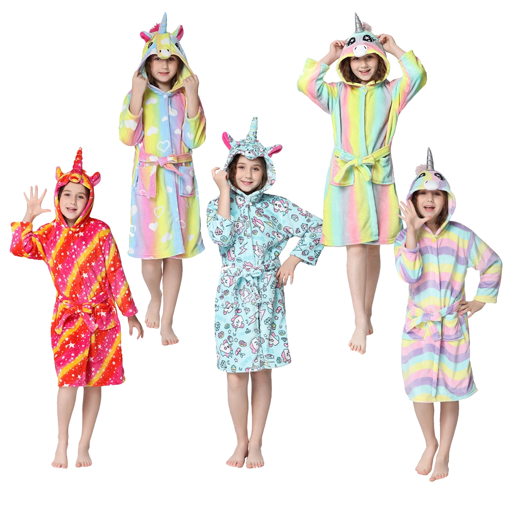 Matching One Piece Animal Pajamas Onesie for Family Costume 2