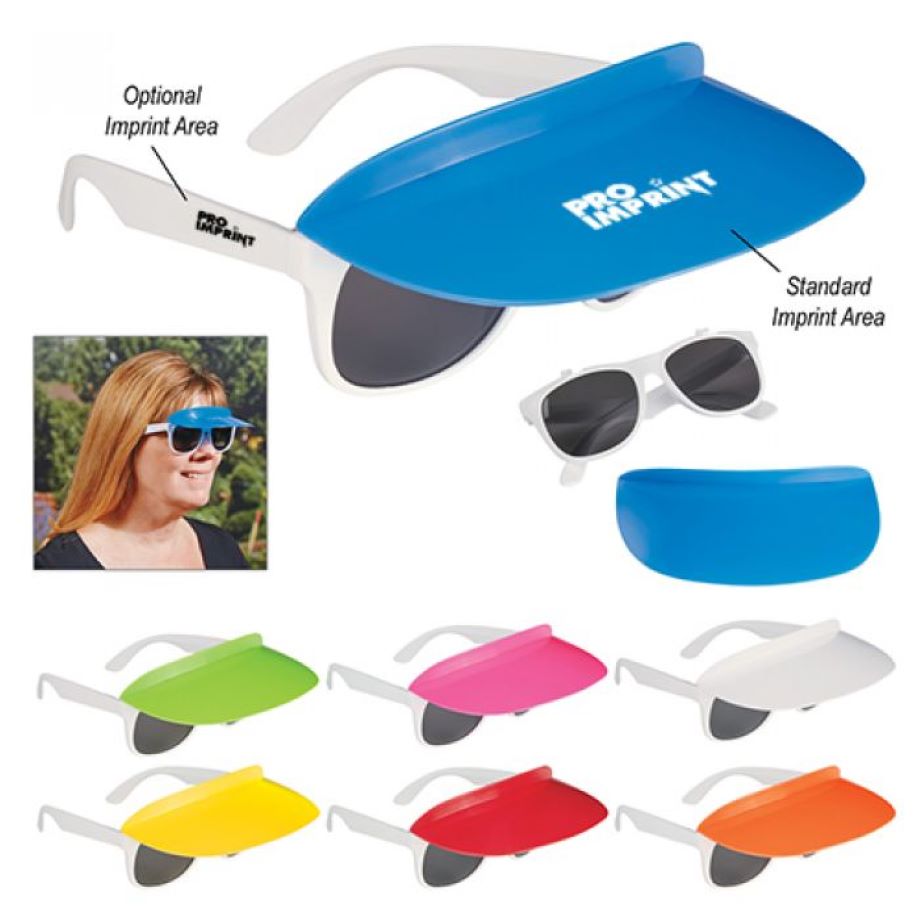 Foldable Visor Sunglasses 1