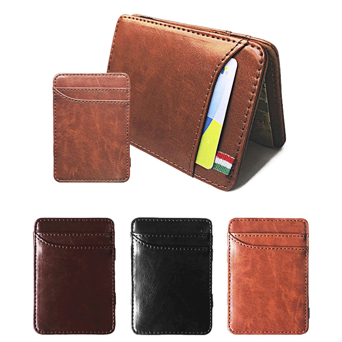 Pu Leather Men Wallets 3