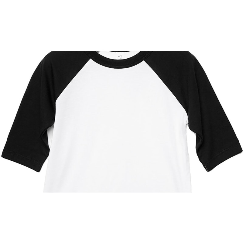Bella + Canvas Toddler 3/4-Sleeve Baseball T-Shirt 7