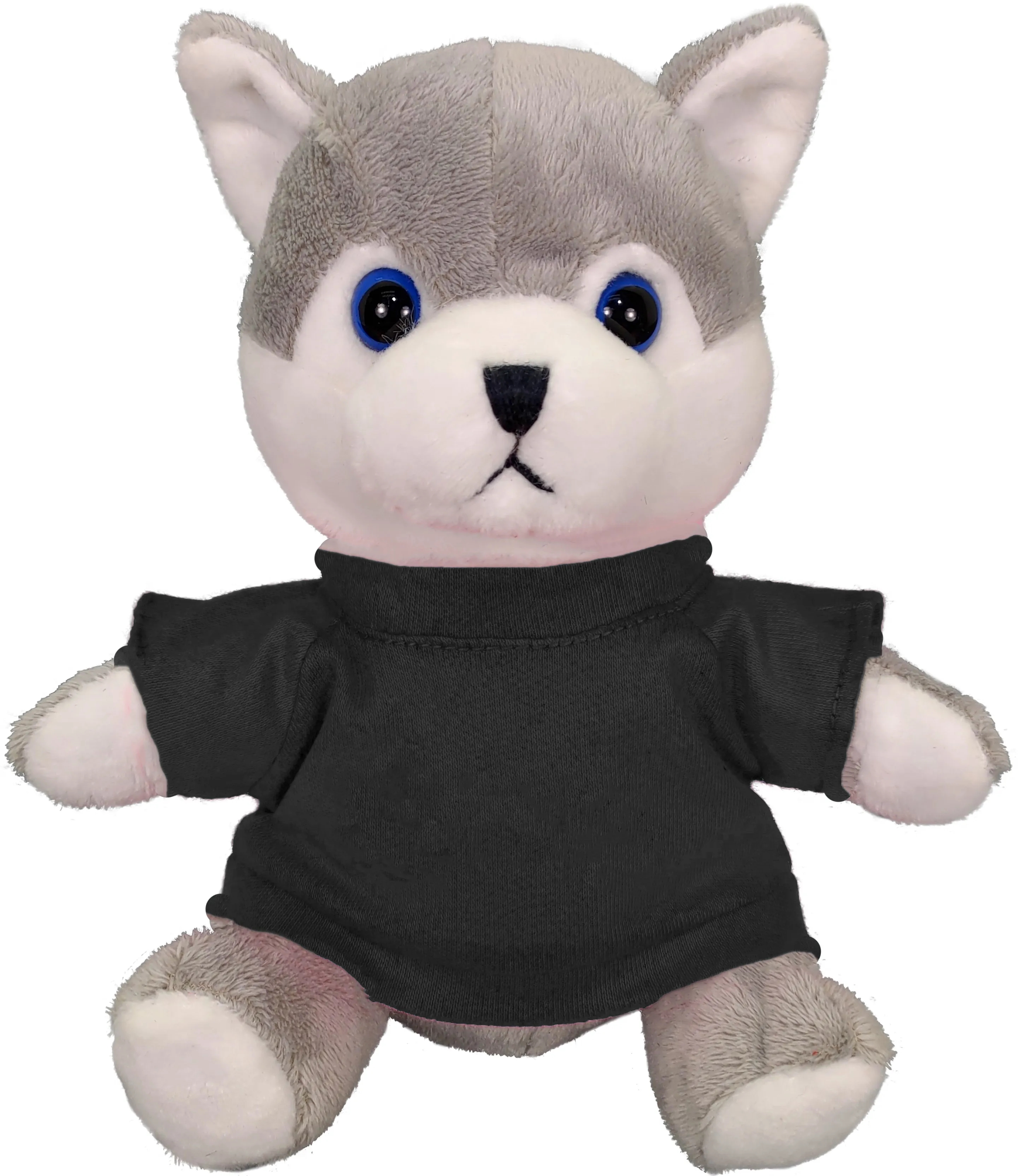 6" Beanie Husky Plush 12