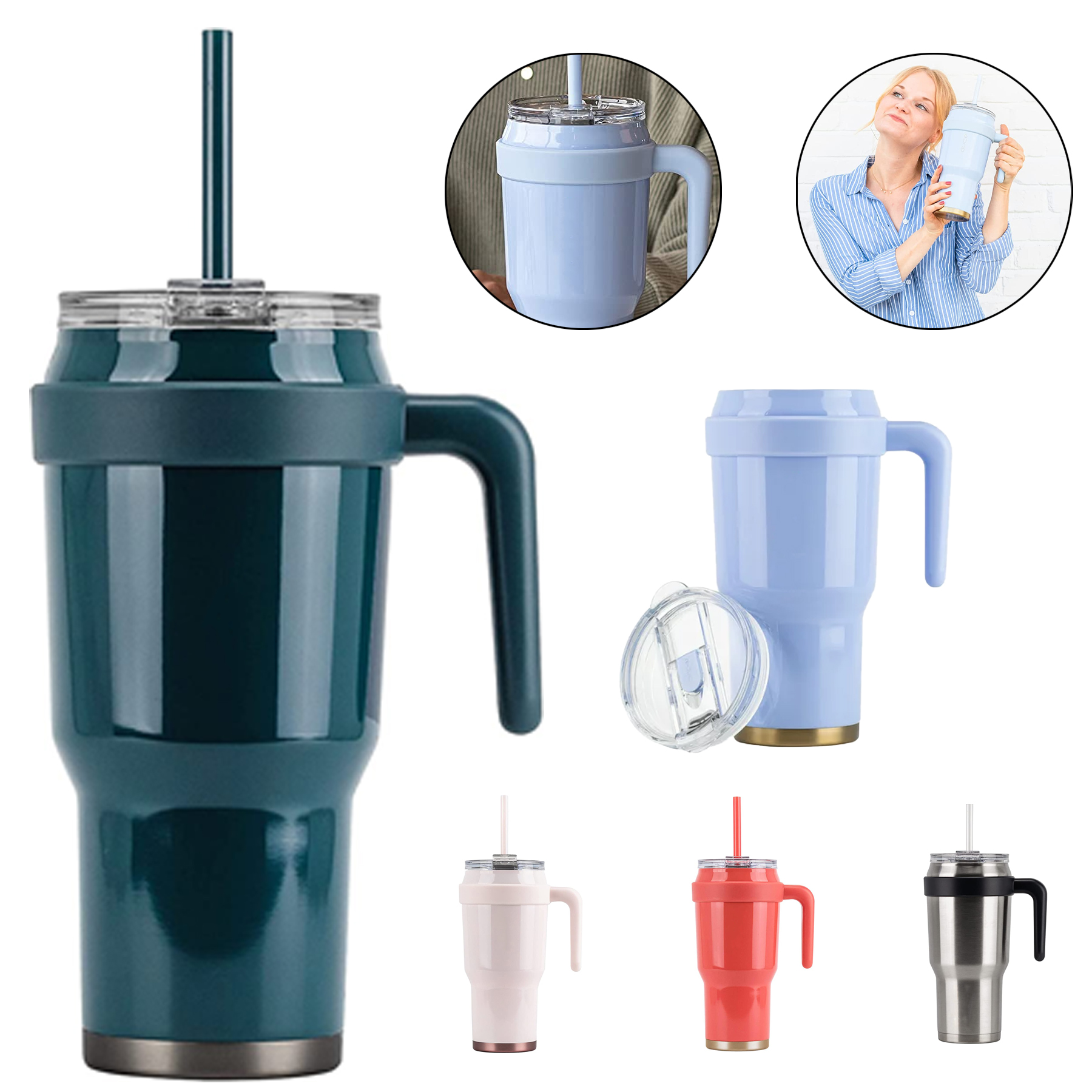 40 oz Stainless Steel Tumbler 1