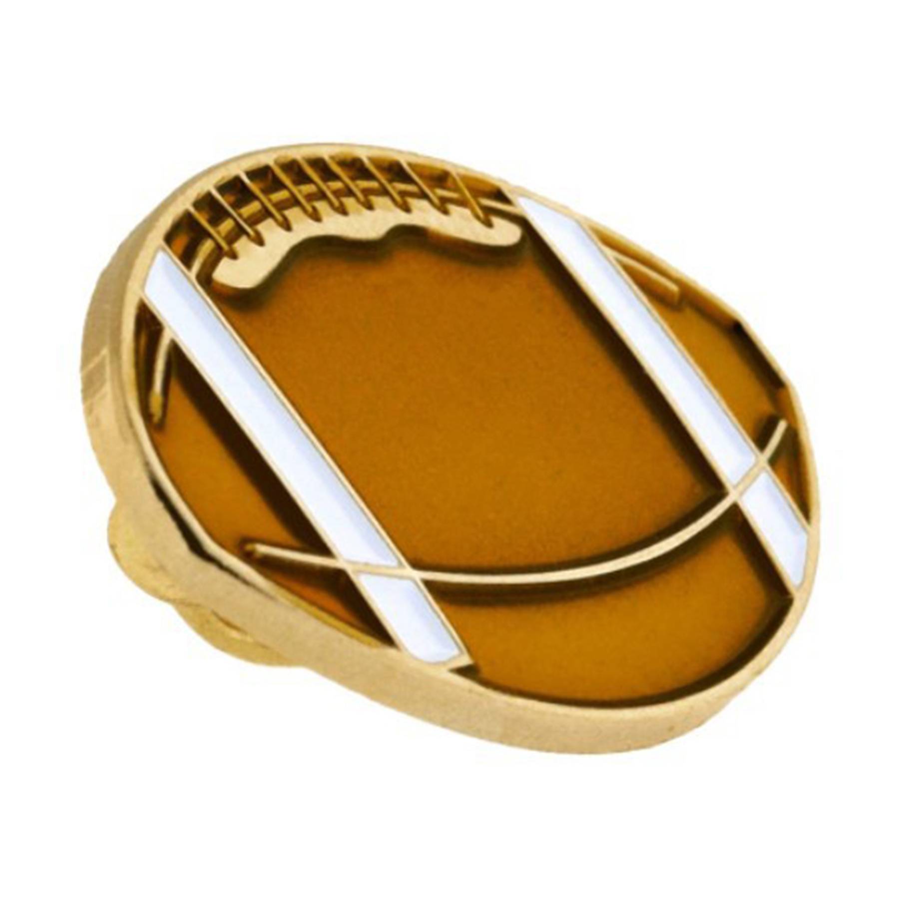 Alloy Double Sword Cross Baseball Football Game Badge 2