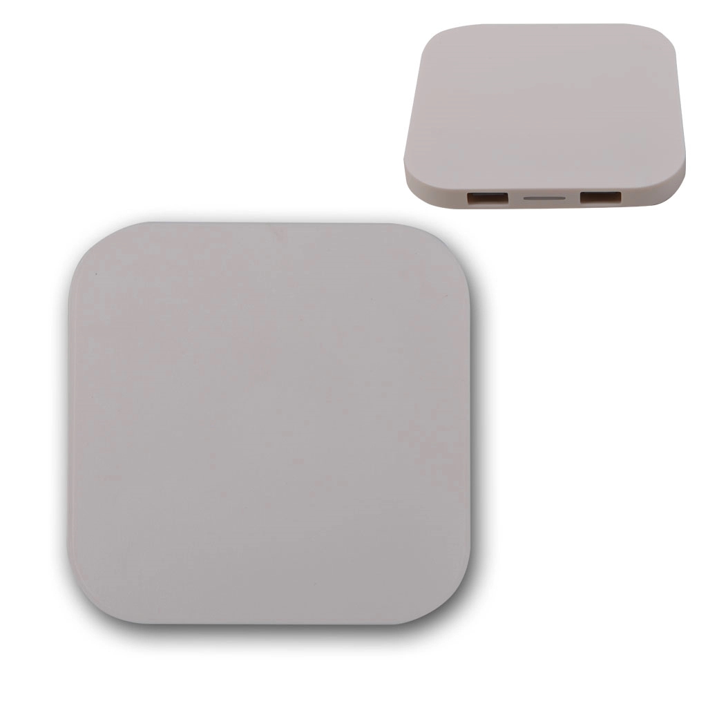 QI Wireless Charger w/2 USB Charging Ports & LED indicator 6