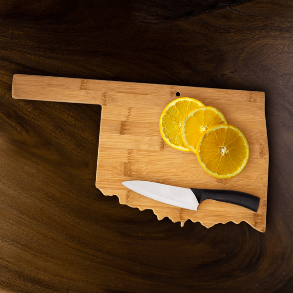 U.S. State Shaped Bamboo Cutting and Serving Boards 420