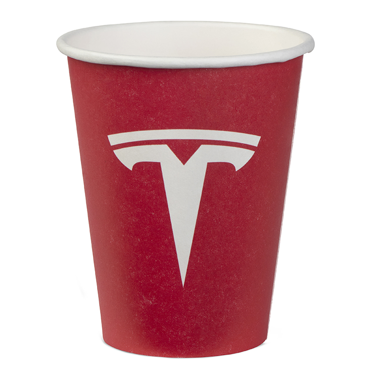 8 oz. Paper Hot Cup - Flexographic printed 2