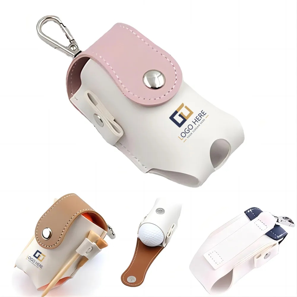 Promo Golf Vegan Leather Belt Bag With Keychain 4
