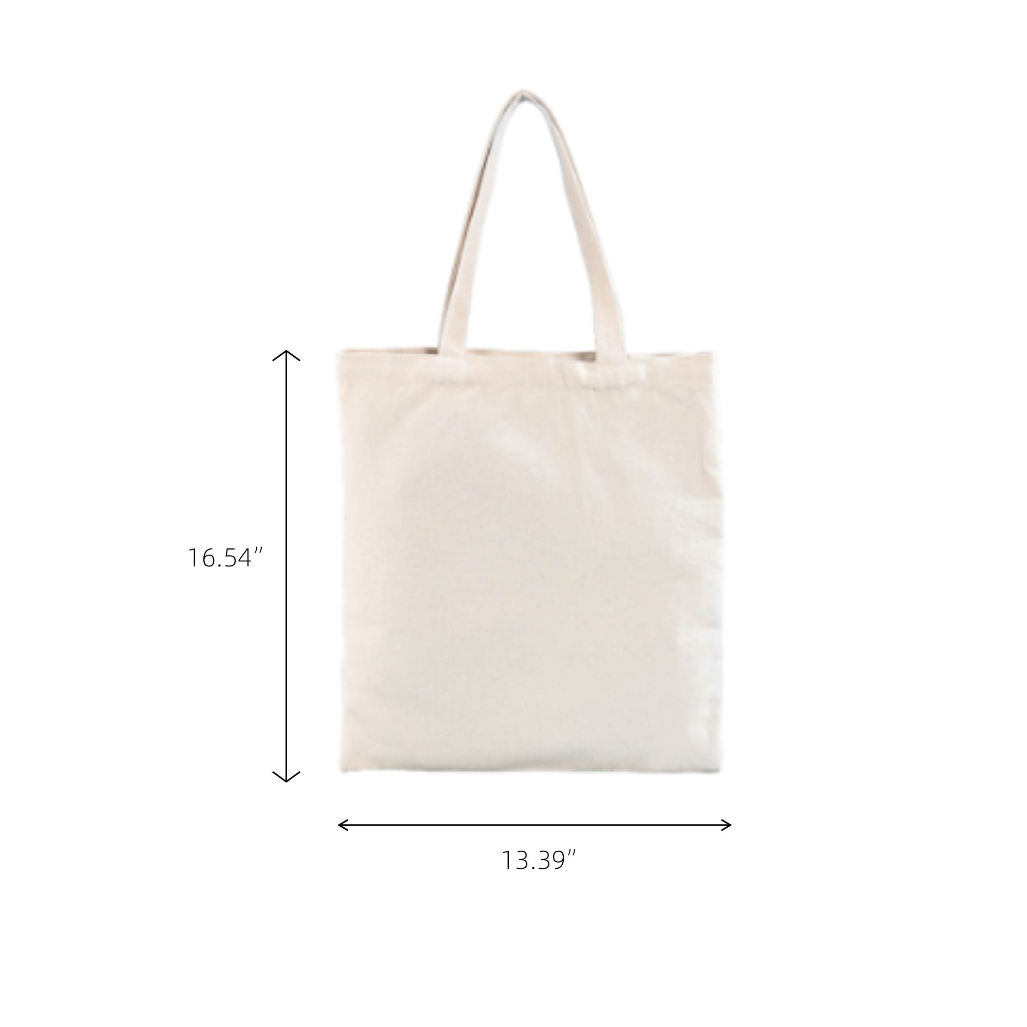 MOQ 10pcs Branded Canvas Carryall, custom tote bag with logo imprint 3