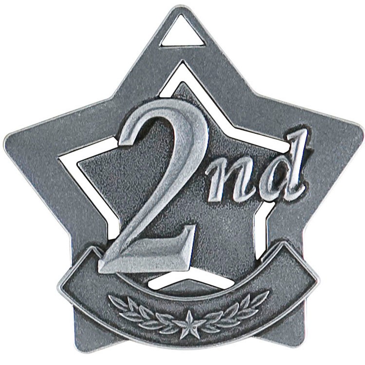 Second Star Medal, 2 1/4" Star 2