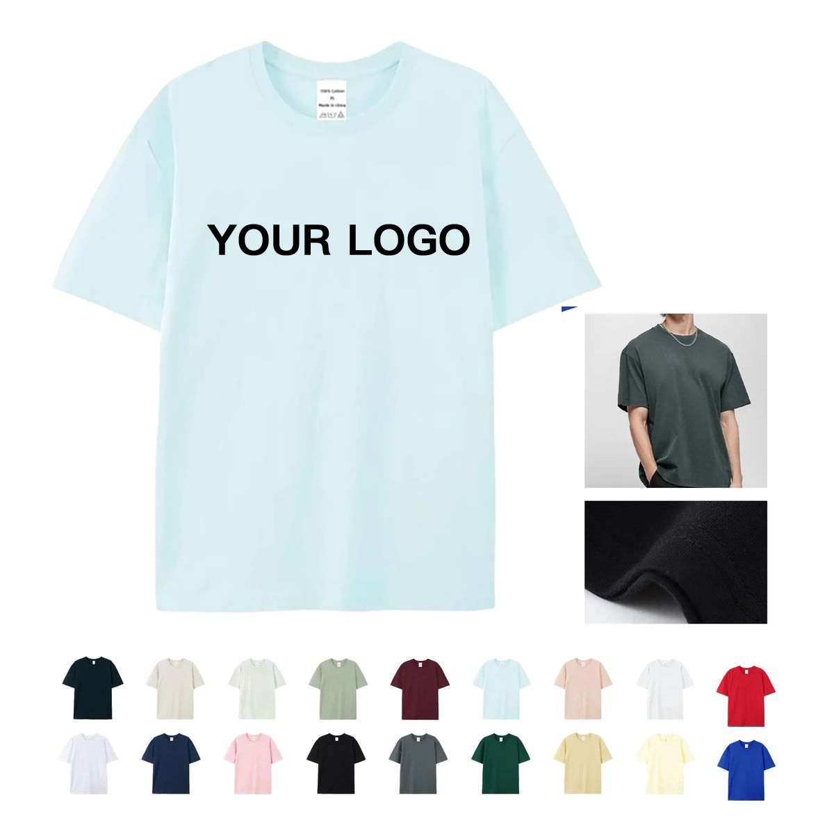 Soft Cotton Unisex T Shirt with Comfortable Fit 10