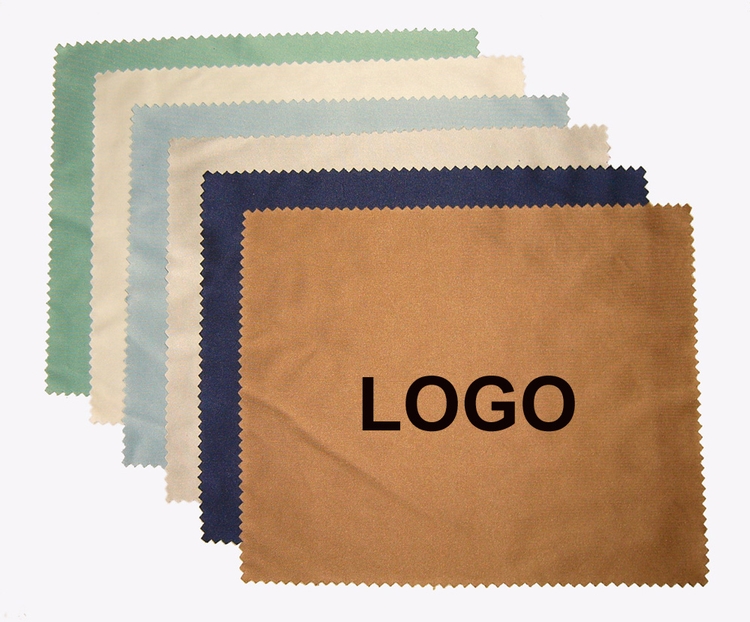 PJK12034 - Eco Friendly Promotional Customized Microfiber Lens / Camera / Eyeglass Cleaning Cloth