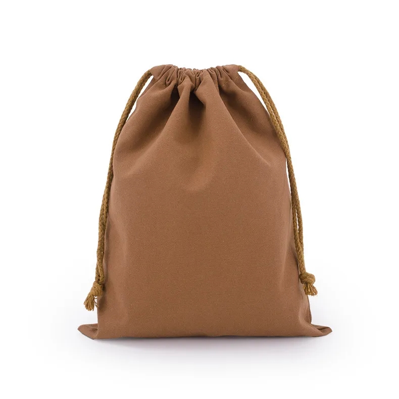 Durable Cotton Muslin Drawstring Sack 22