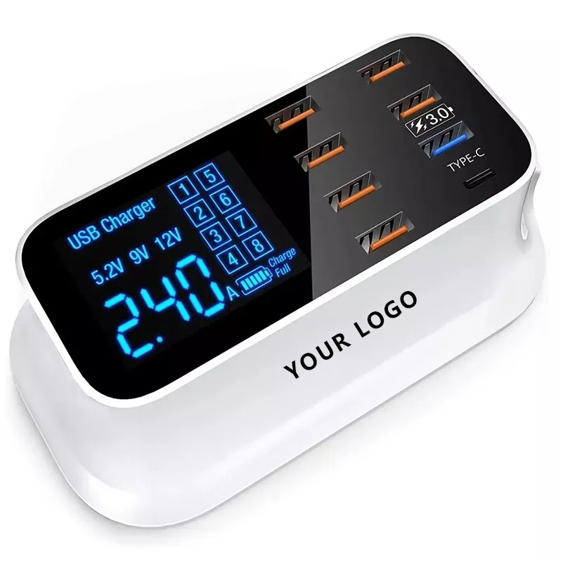 8-Port Desktop Charging Station 4