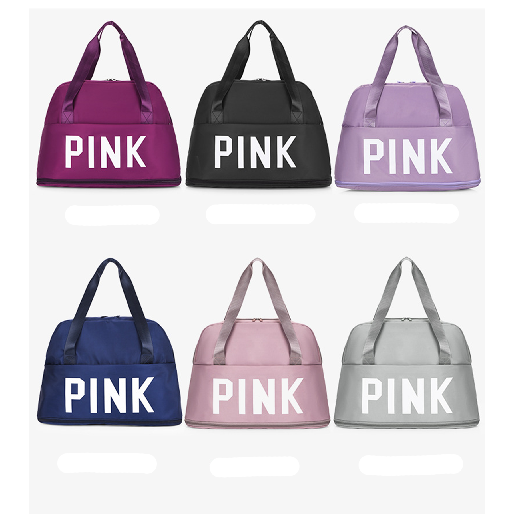 Travel Duffel Sports Tote Gym Bag Shoulder Weekender 4