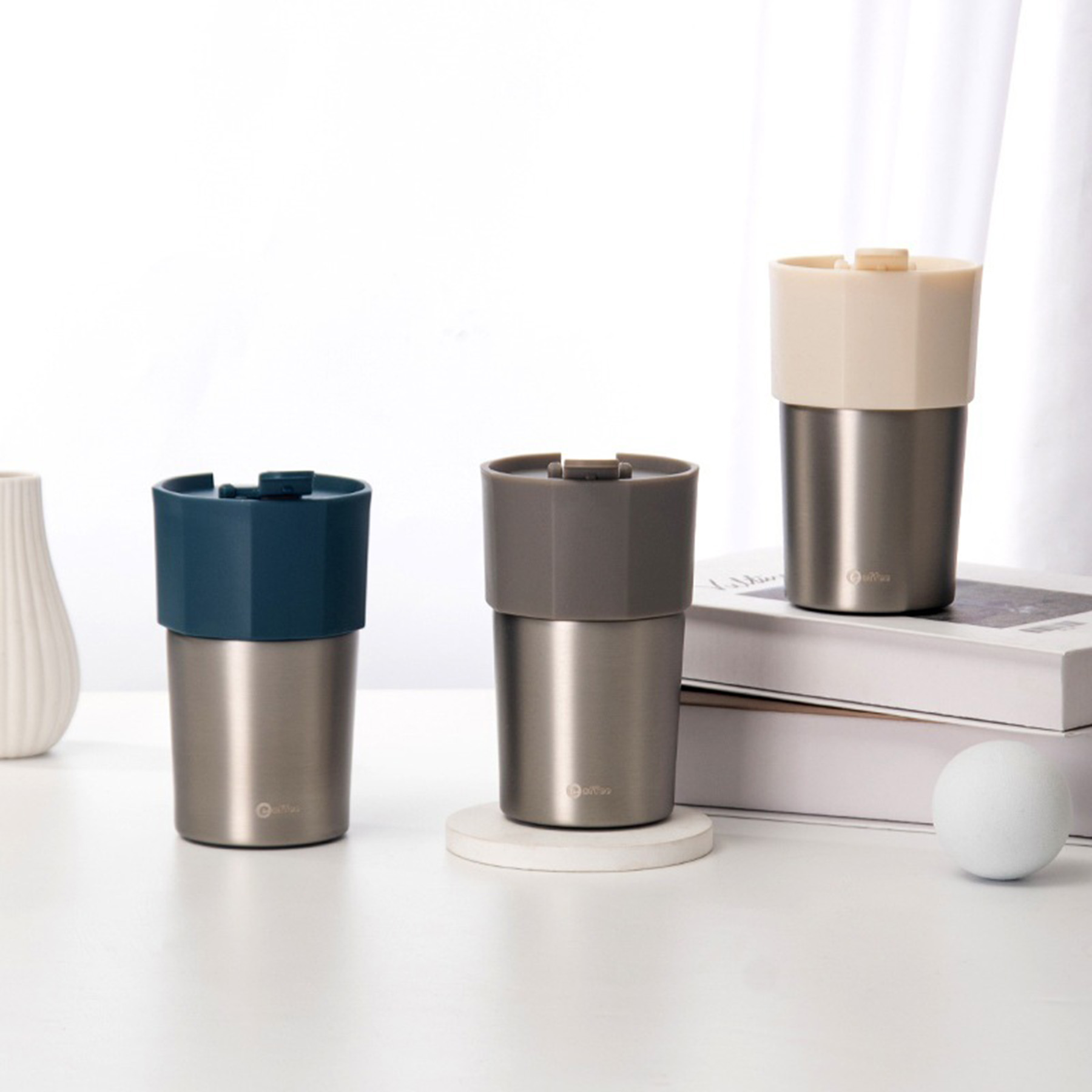 10Oz Stainless Steel Travel Cup 3