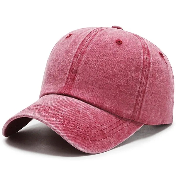 Washed Cotton Baseball Cap 2