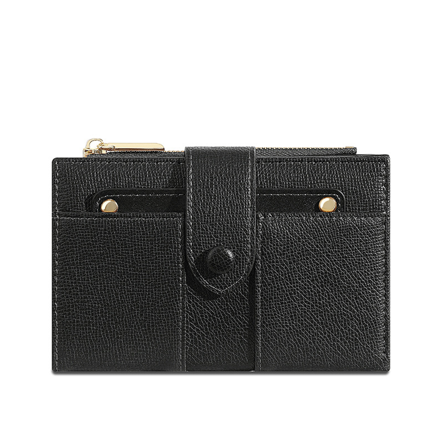 Stylish Women's PU Wallet - Foldable Card & Coin Holder 4