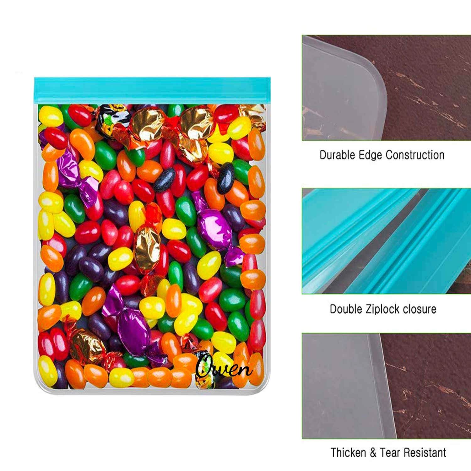 Reusable Zip Top Storage Bag 1