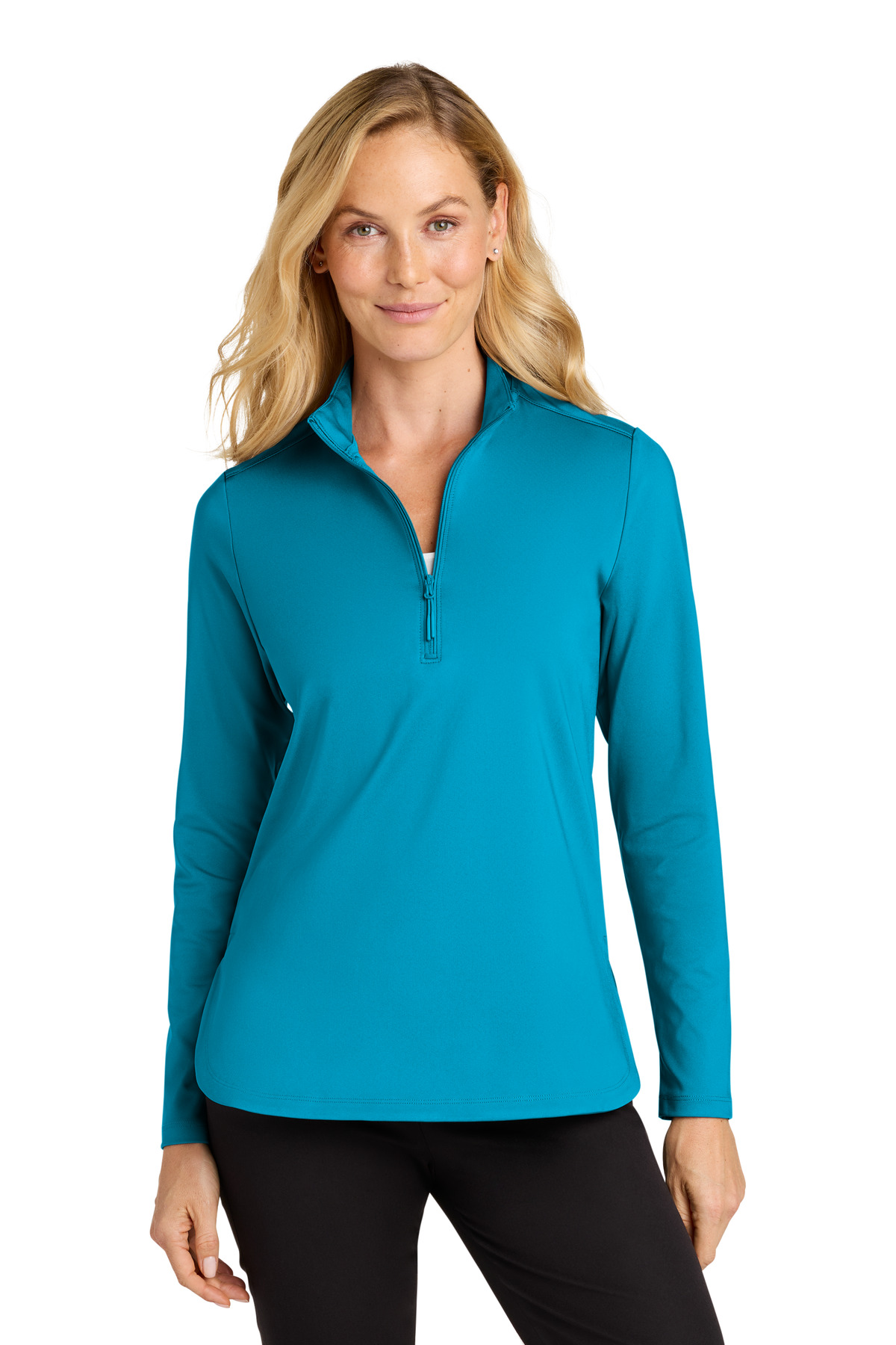 Port Authority Women's C-FREE Double Knit 1/4-Zip LK880 27