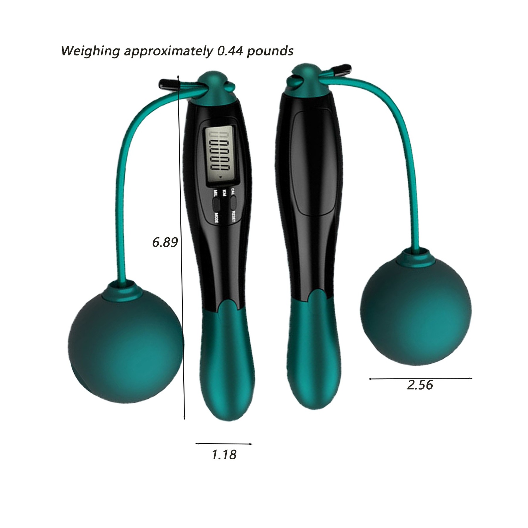 Weight Bearing Fitness Cordless Jump Rope 6