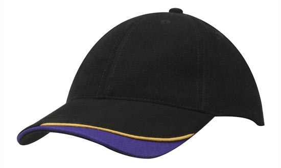 Brushed Heavy Cotton with Indented Peak