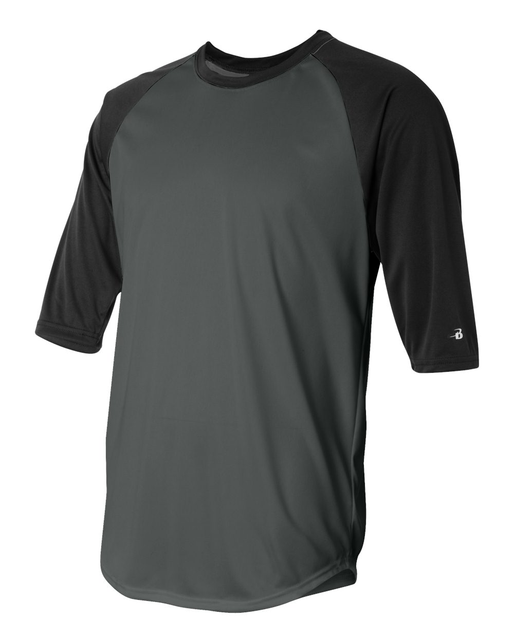 Men's B-Core Three-Quarter Sleeve Baseball T-Shirt - 4133 12