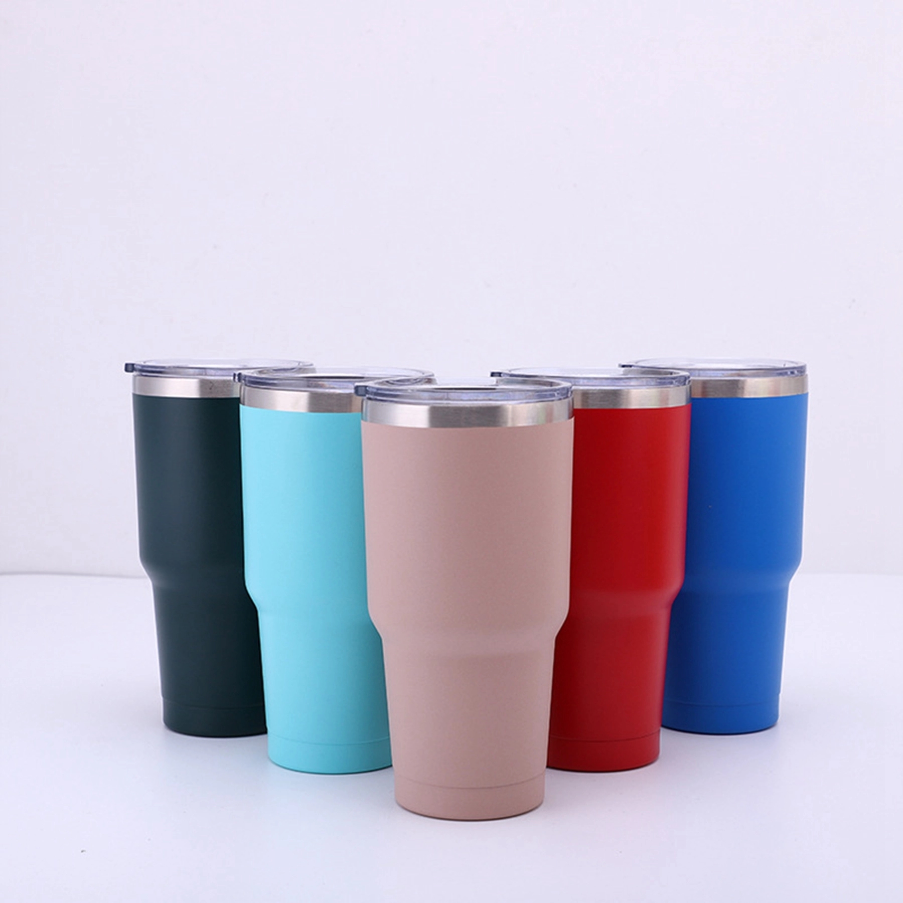 30 oz Double Wall Metal Car Coffee Cup 8