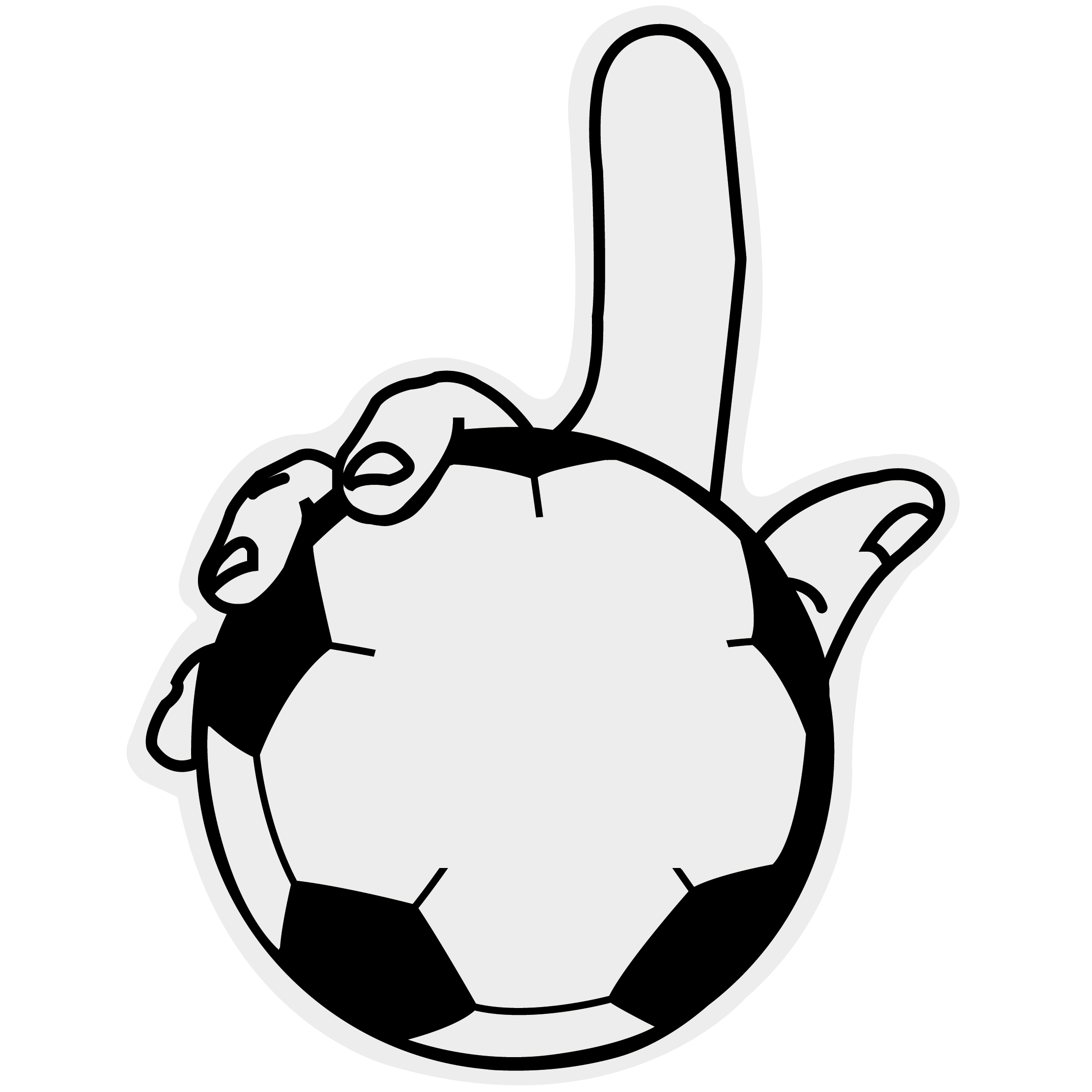 Soccer Ball Hand 2