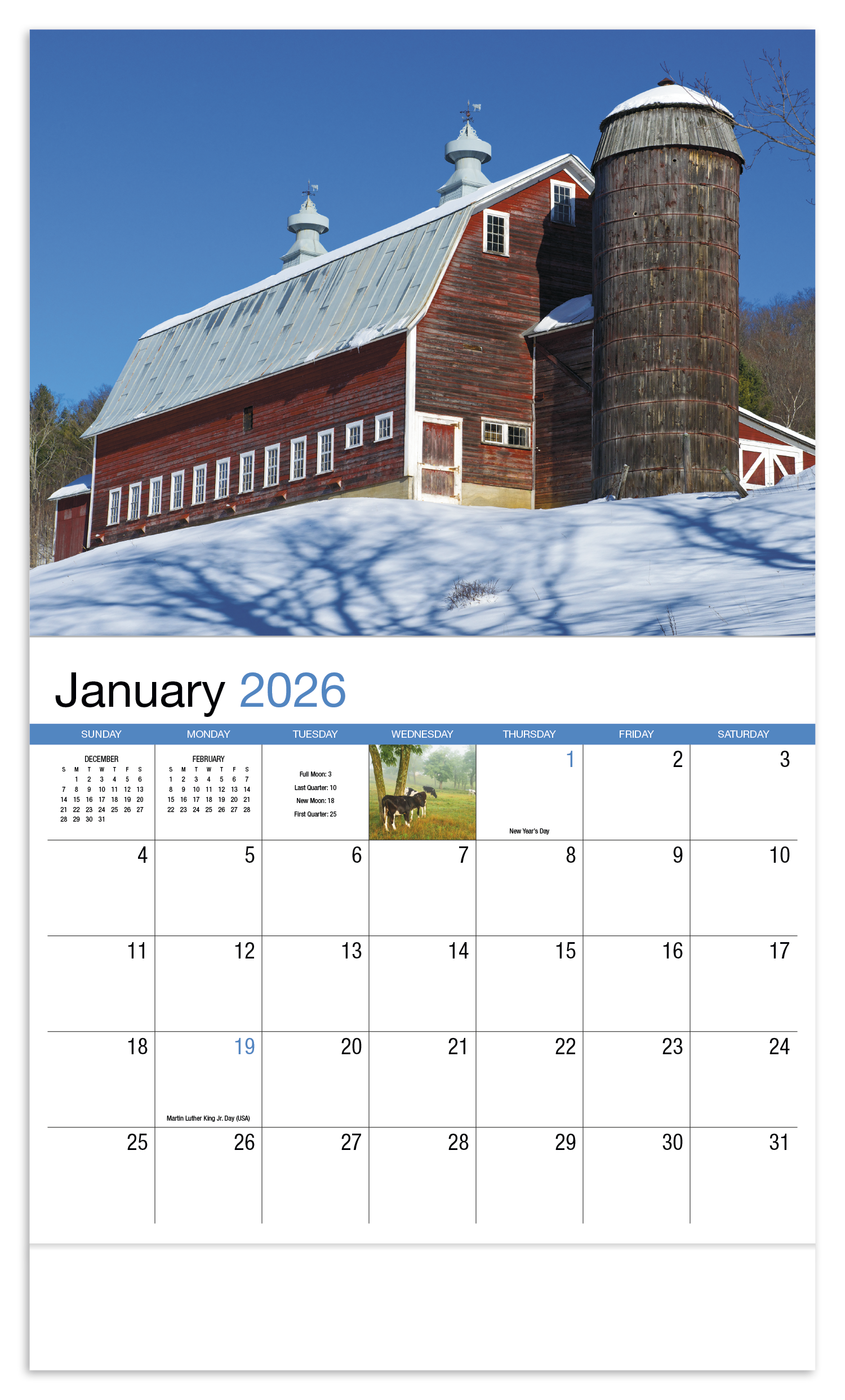 HotLine® Products America's Bounty Appointment Calendar - Stapled 35
