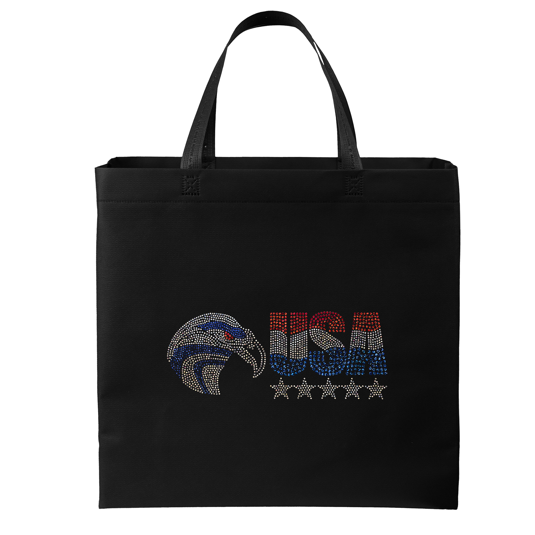Patriot™- USA Made Non-Woven Tote - Sparkle 9