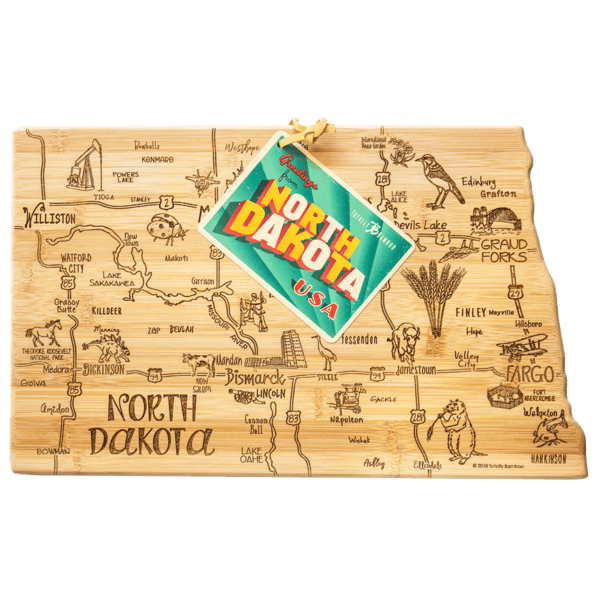 U.S. Destination Bamboo Cutting and Serving Boards 360