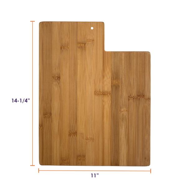 U.S. State Shaped Bamboo Cutting and Serving Boards 49