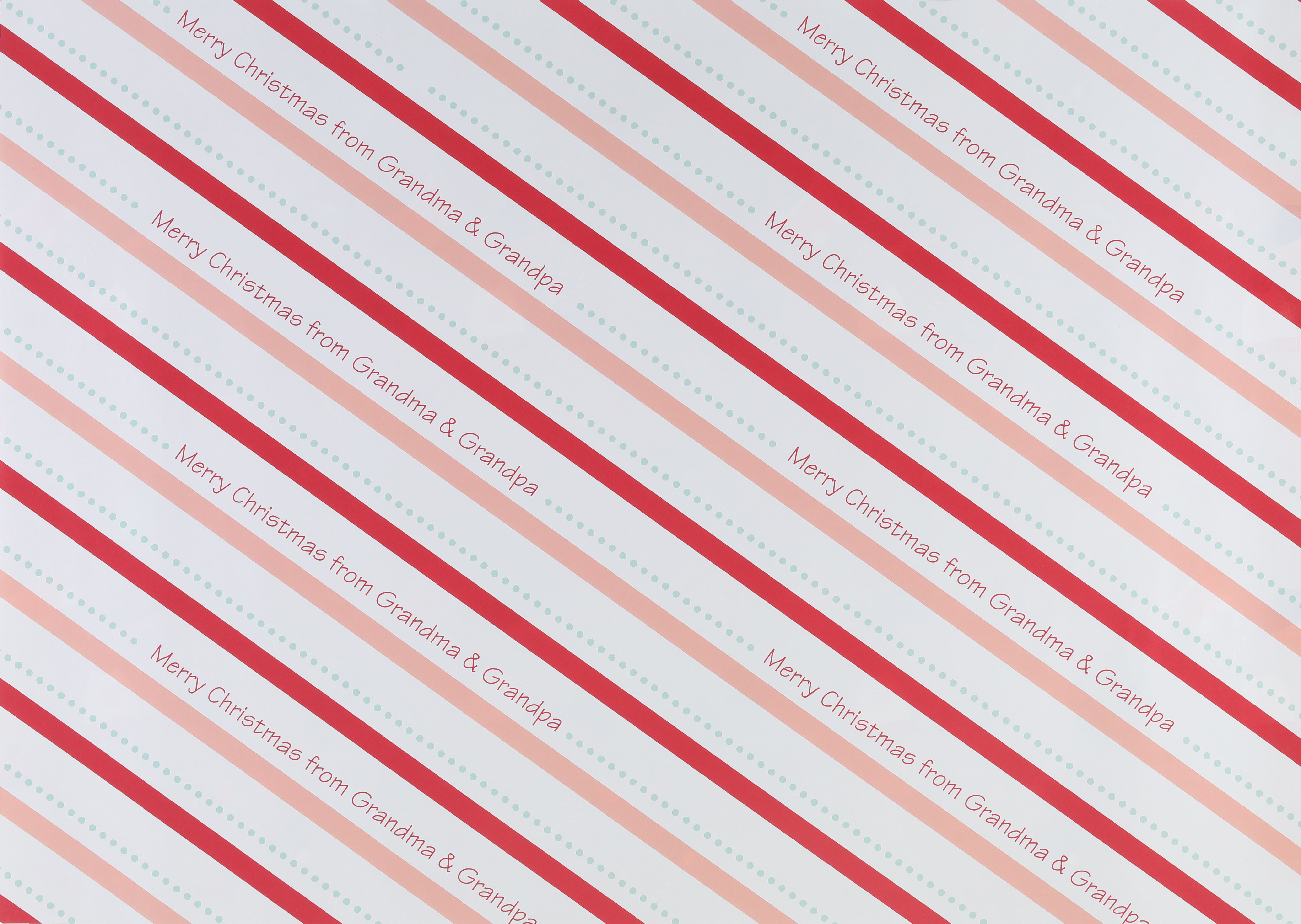 Whimsical Winter Reversible Wrapping Paper (28"x20") 2